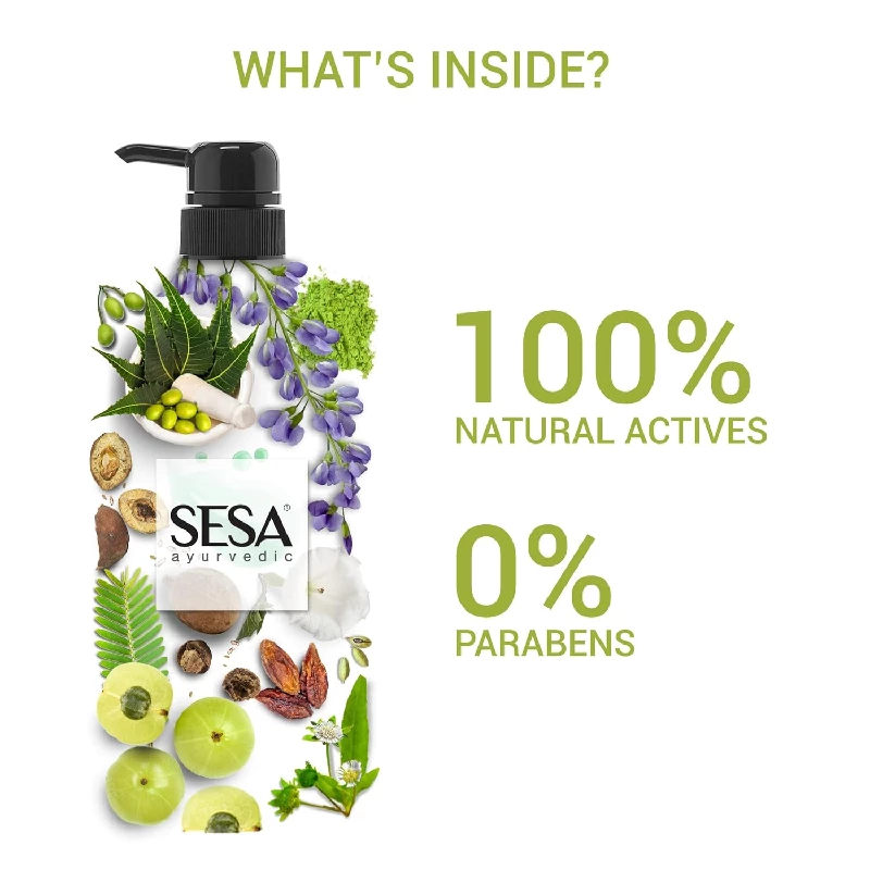 Sesa Ayurvedic Medicinal Shampoo, 1000 ml-4.webp